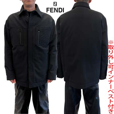 楽天市場】フェンディ FENDI メンズ アウター ジャケット ロゴ