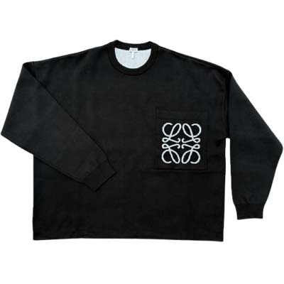 楽天市場】LOEWE ロエベ セーター メンズ ニット 胸ポケット 4L