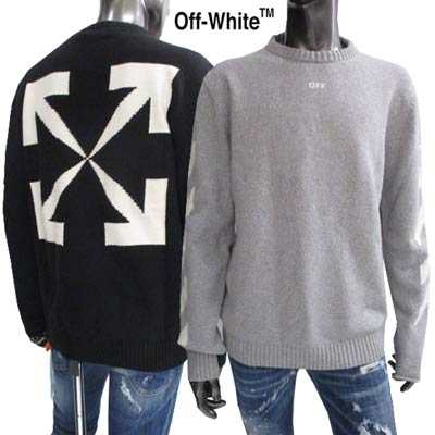 楽天市場】オフホワイト OFF-WHITE メンズ トップス ニット セーター
