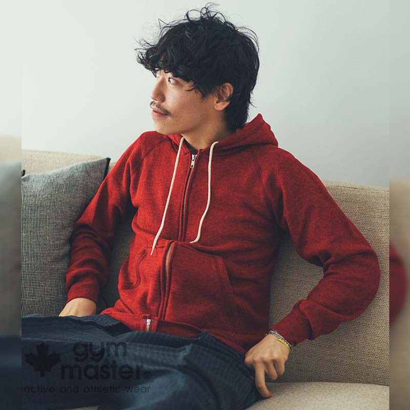楽天市場】gym master(ジムマスター） sweat raglan fullzip hooded