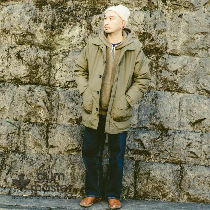 楽天市場】gym master 公式ドロップポケットナイロンコート｜メンズ