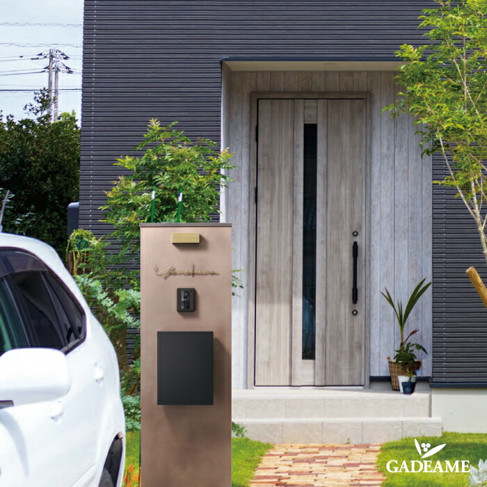 楽天市場】グランドウォール ランパード type3 門柱スタンド 機能門柱