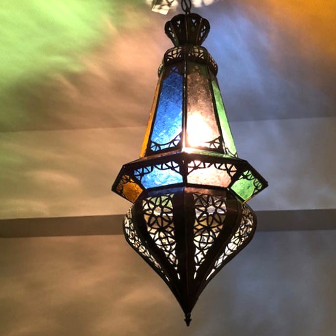 楽天市場】ペンダントライト ｢ティアーM｣ モロッコランプ しずく型