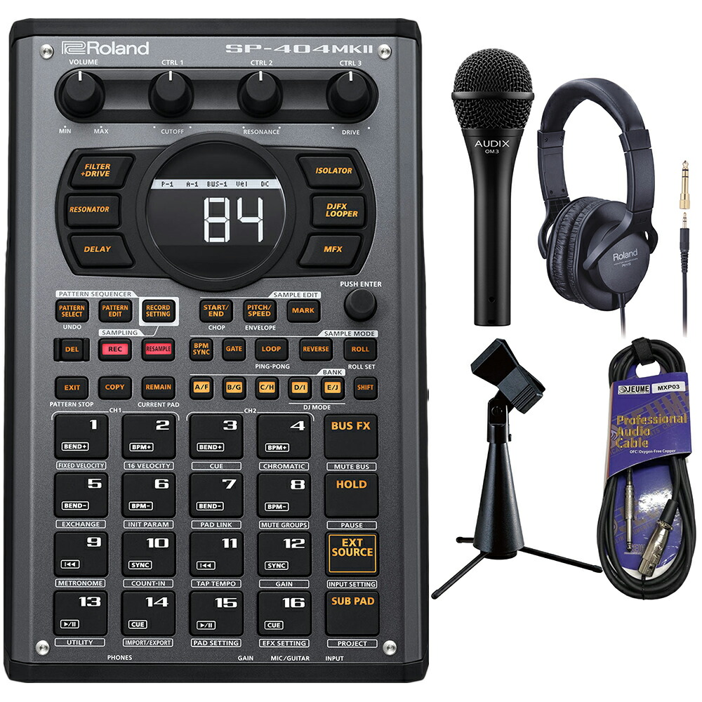 楽天市場】Roland ローランド SP-404 MKII マイクセット LINEAR WAVE