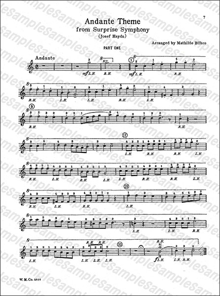 楽天市場】楽譜 ハイドン／交響曲 第94番「驚愕」よりアンダンテ