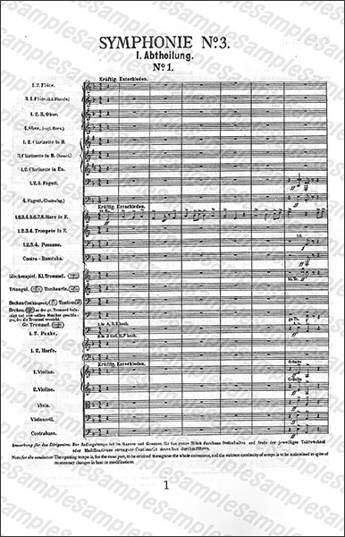 楽天市場】楽譜 マーラー／交響曲 第3番 ニ短調(【648137】／06-421384