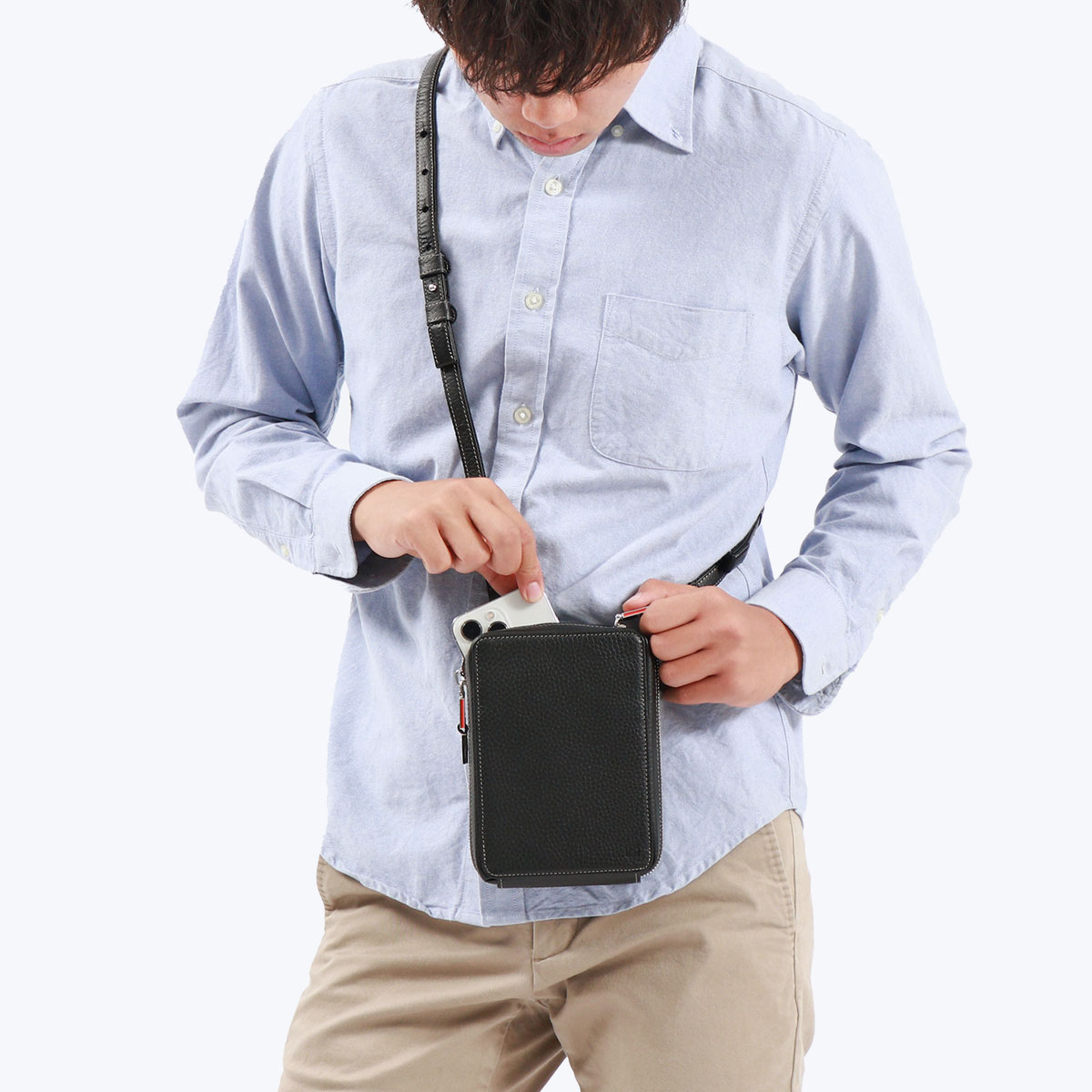 楽天市場】ノベルティ付 イズイット ショルダーバッグ メンズ