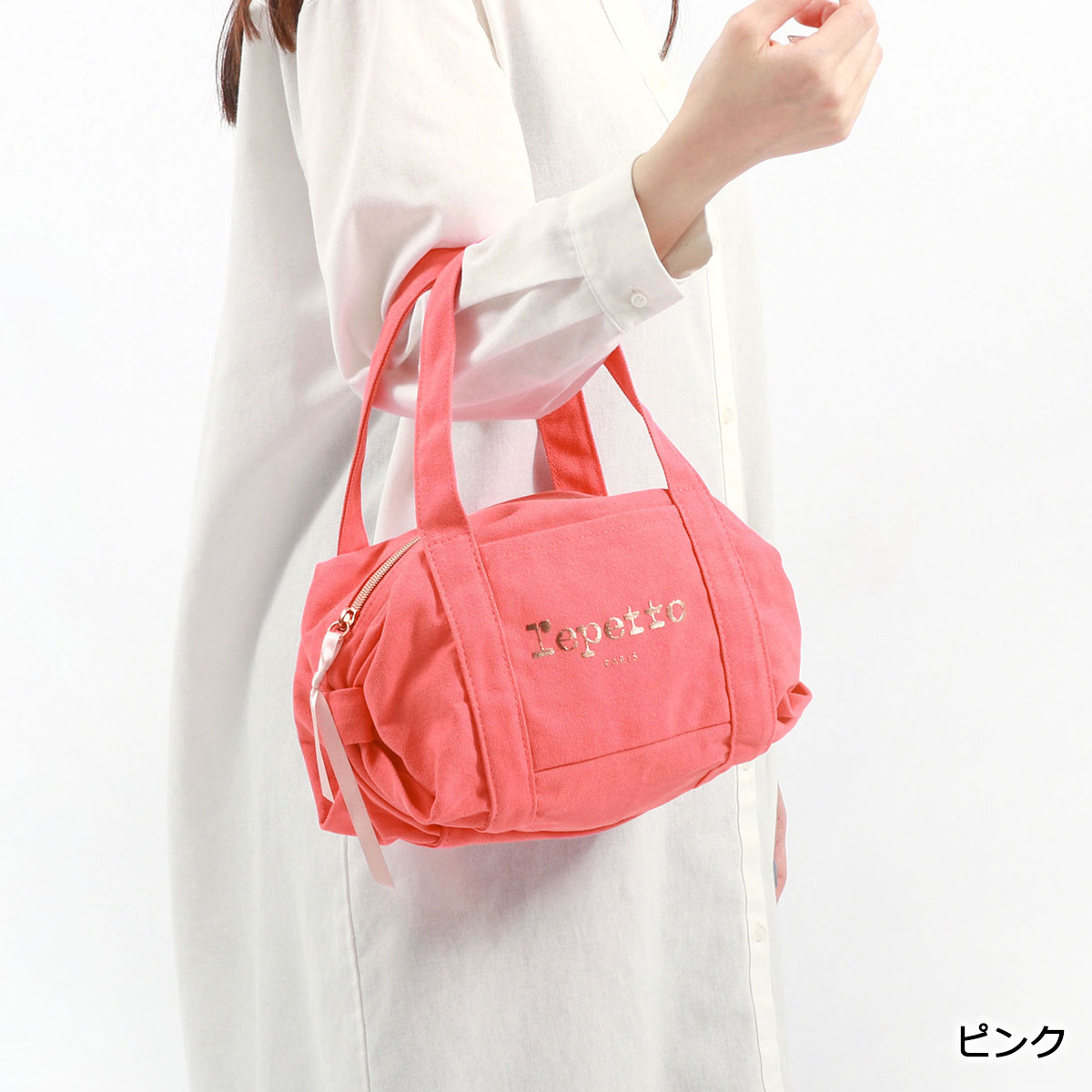 楽天市場】【最大46倍 2/25限定】 レペット ボストンバッグ レディース