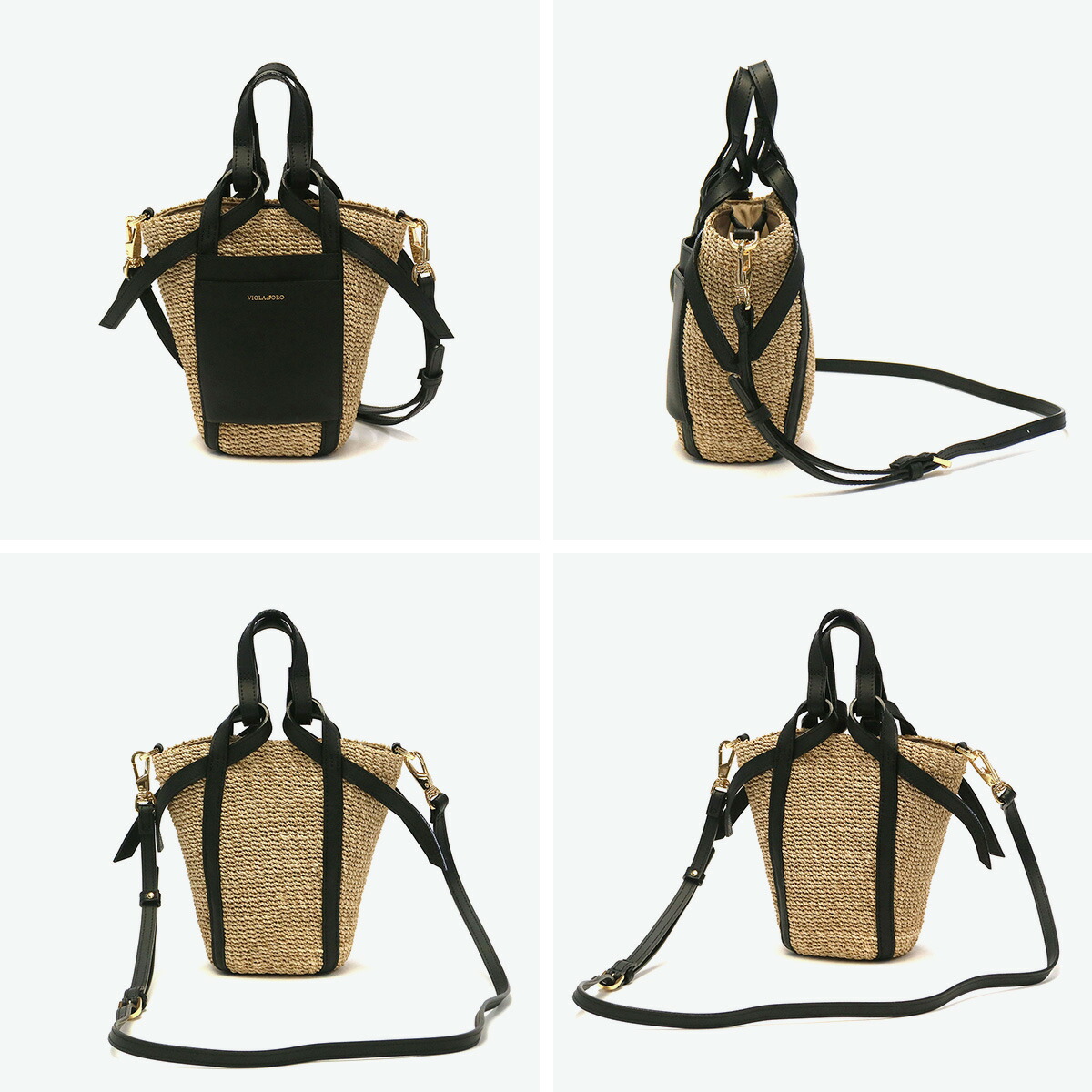 楽天市場】【正規品】 ヴィオラドーロ かごバッグ トートバッグ VIOLAd