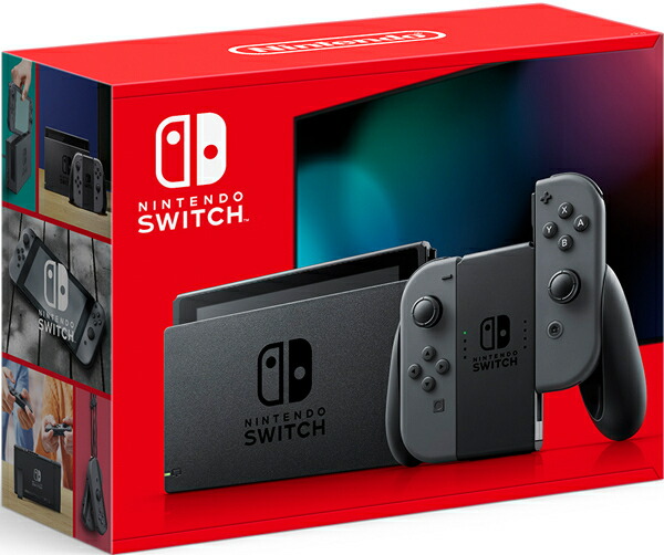 楽天市場】ニンテンドースイッチ 本体 グレーの通販