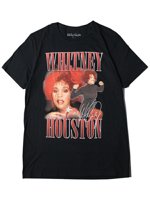 楽天市場】【インポート】WHITNEY HOUSTON PHOTO SHORT SLEEVE TEE