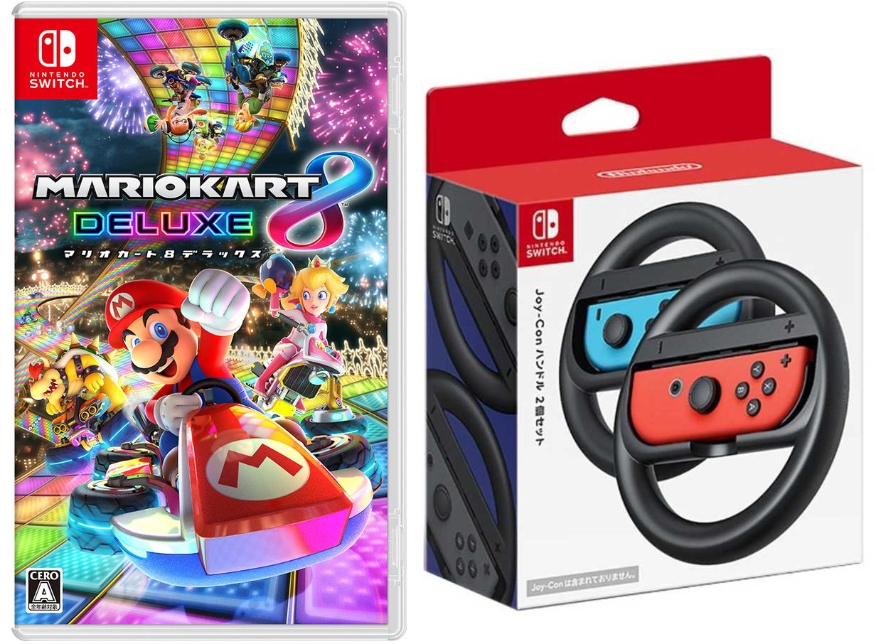 Switchソフトセット売り マリオカート8 大乱闘スマッシュブラザーズ