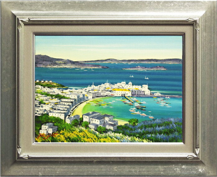 風景画#4 岐阜 油彩画 10号 F10 油絵 風景画#4 岐阜 油彩画