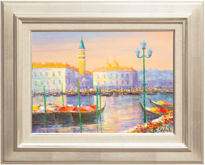 楽天市場】酒井健吉 「 ベニス 」 油絵 油彩画 F4 ( 4号 ) : 内田画廊