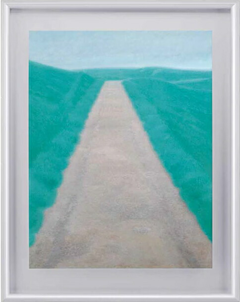 楽天市場】東山魁夷 「 道 」 彩美版 プレミアム 復刻絵画 : 内田画廊