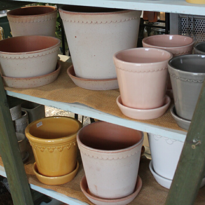 楽天市場】バーグスポッター ヘレナ ポット 皿付き 8.5 / 14 / 18