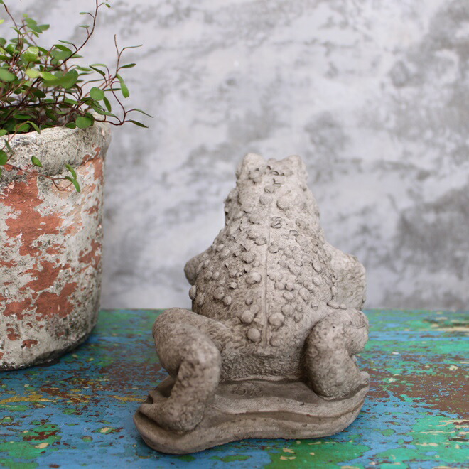 楽天市場】カエル WL22 蛙 かえる ガーデニング オーナメント イギリス