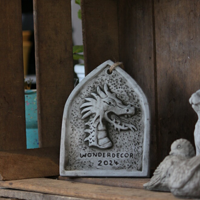 楽天市場】イヤープレート 限定 YP2024 ドラゴン DRAGON 壁掛け