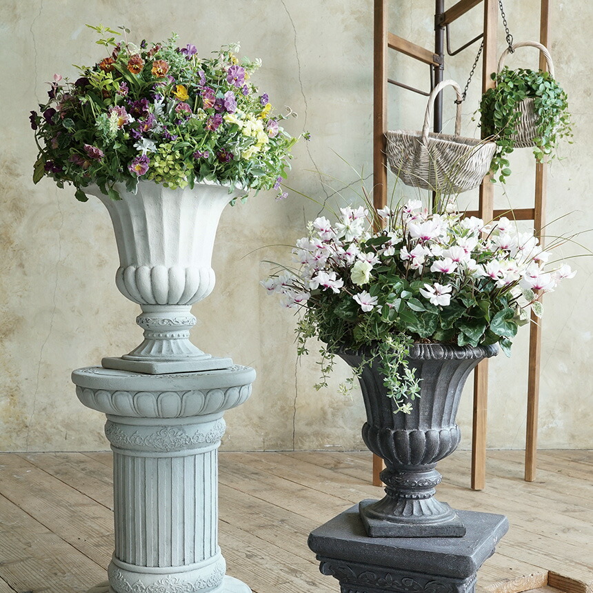 楽天市場】鉢 プランター アンティーク 古代ローマ ゴブレット C S