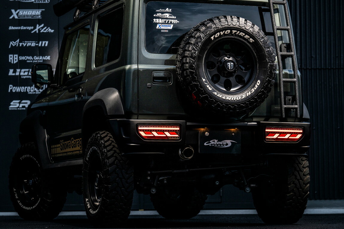 楽天市場】ショウワガレージ LEDテールランプ ジムニーJB64/ジムニー