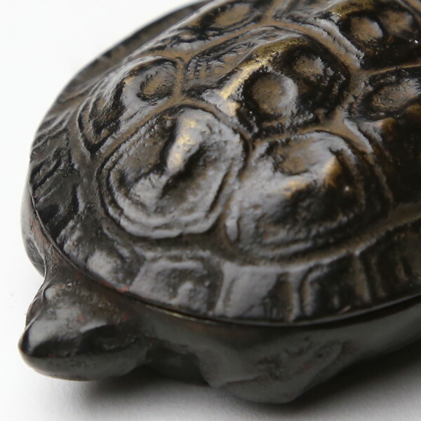 楽天市場】高岡銅器 カメ 朱肉入れ 朱肉池 : がらんどう