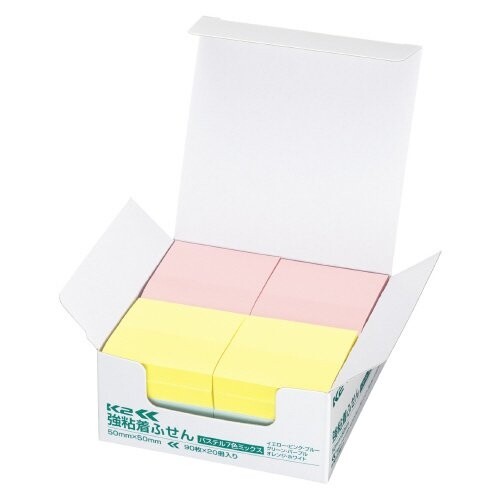 コクヨ 付箋 まとめ売り 正方形 100冊×3箱 セット割 コクヨ 付箋