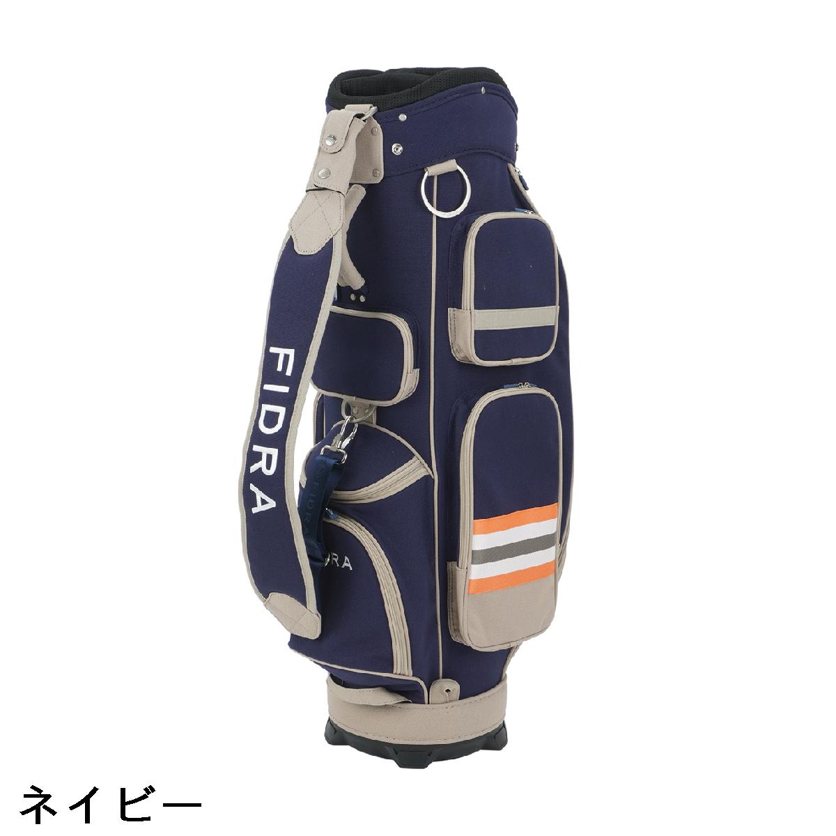 楽天市場】フィドラ FIDRA 帆布 スタンドクラブケース付き キャディ