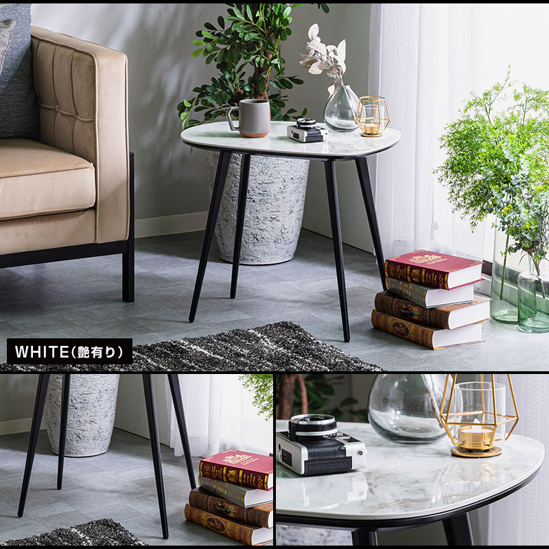 楽天市場】サイドテーブル コーヒーテーブル ナイトテーブル 幅60cm