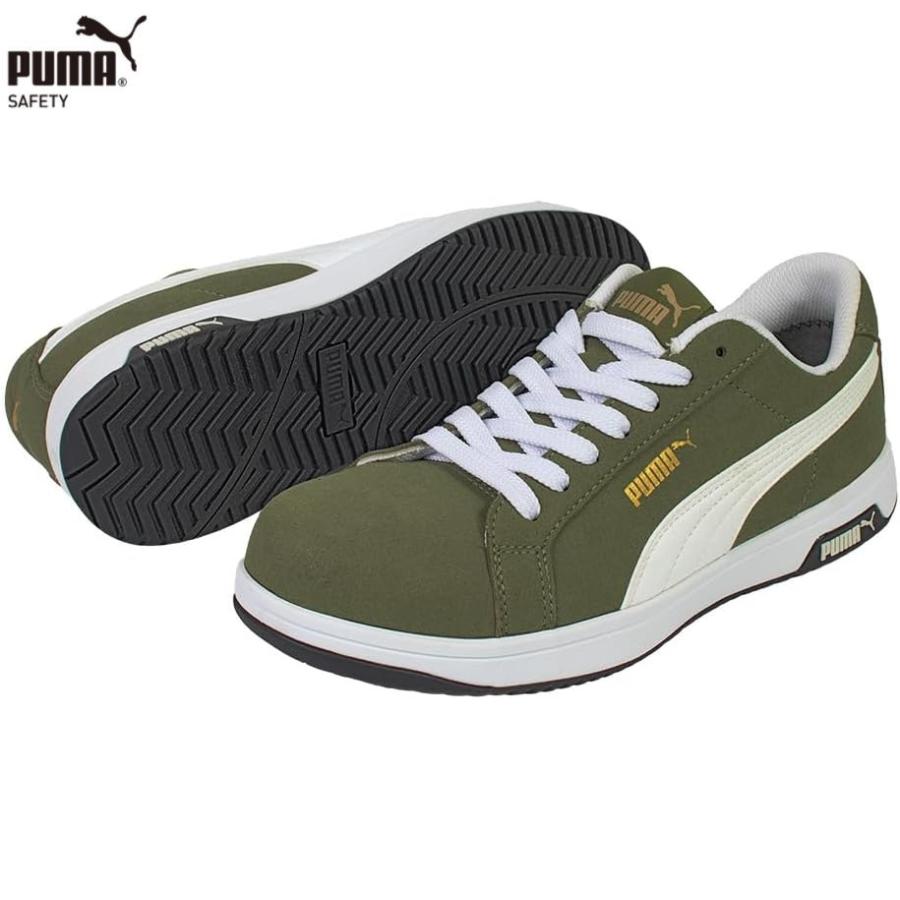 楽天市場】PUMA ICONIC OLIVE LOW セーフティシューズ 安全靴 プーマ