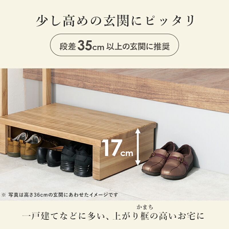 楽天市場】手すり付き玄関踏み台（片側手すり） MFD-6907 踏台
