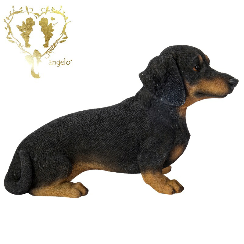 楽天市場】【お座りダックスフンド ブラックタン】 本物そっくり 犬