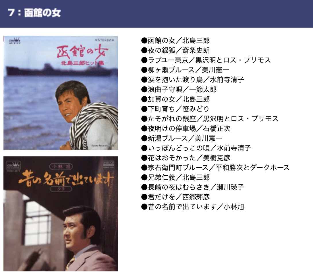 昭和歌謡CD33枚とキャビネットセット 曲名追加 全曲歌詞本、説明付き