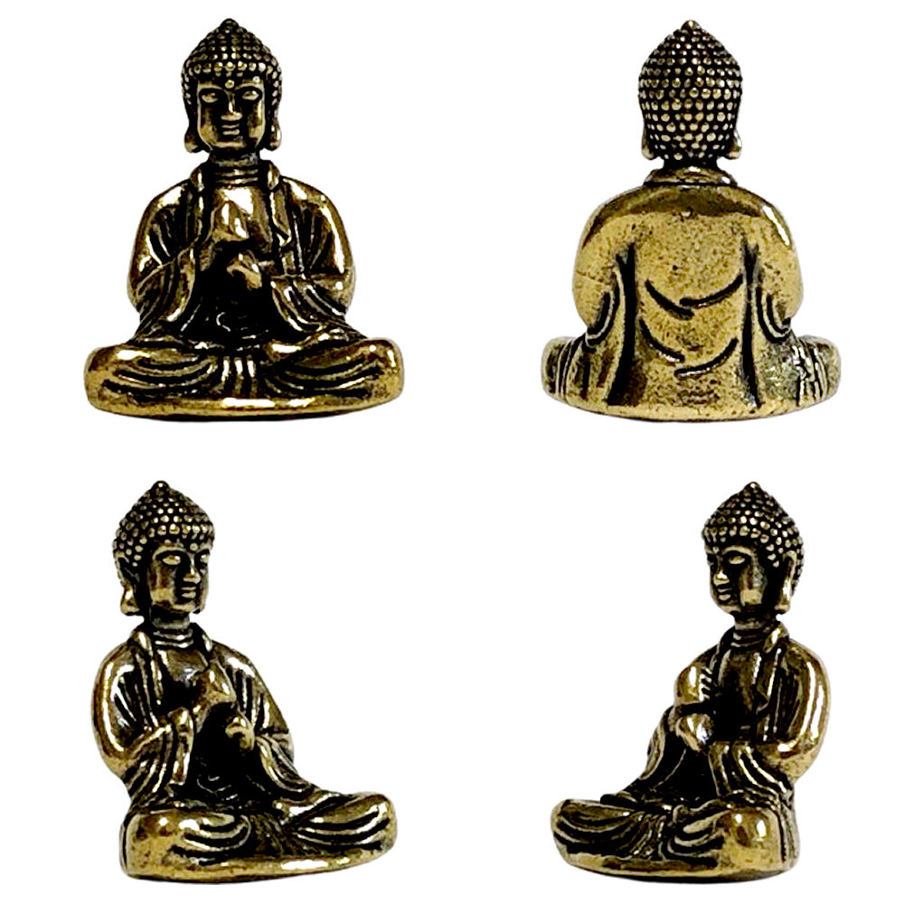 楽天市場】ミニ仏像 お釈迦様 手のひらサイズ 2.9cm 真鍮 仏像