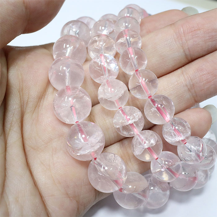 楽天市場】アイリス ローズクォーツ ブレスレット 8mm 10mm 12mm