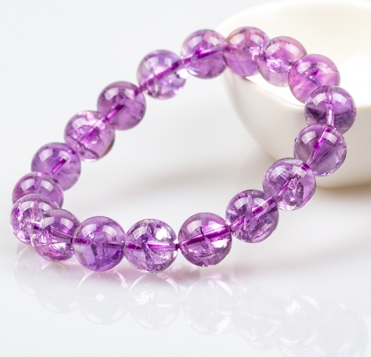 楽天市場】アイリスアメジスト ブレスレット 虹入り 8mm 10mm 11mm