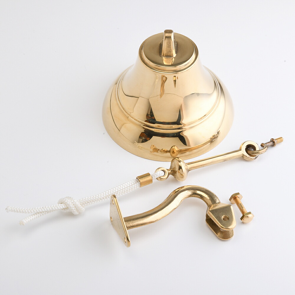 楽天市場】イタリア製 真鍮 シップベル 船舶ベル 金色 真鍮磨仕上 号鐘
