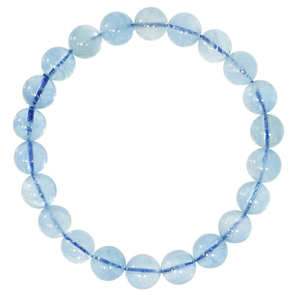 楽天市場】サンタマリア アクアマリン 高品質 ブレスレット 9.7mm 20cm