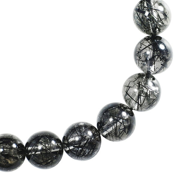 楽天市場】ブラックルチルクォーツ ブレスレット 8mm 17.5cm ブラック