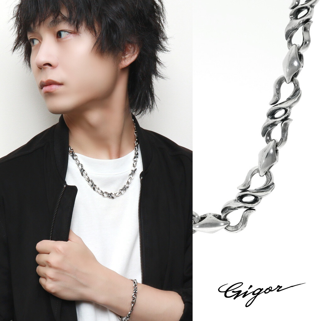 楽天市場】GIGOR ジゴロウ ワープ フロー ネックレス 44〜59cm