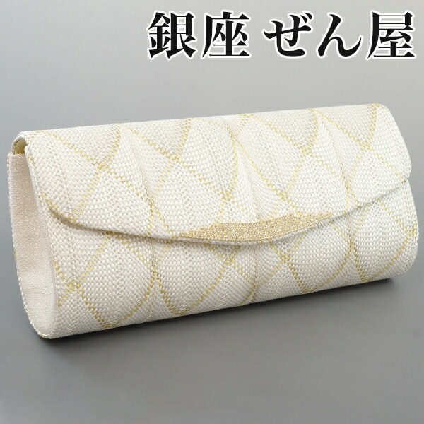 楽天市場】クラッチバッグ 白銀−金【フォーマル 和装バッグ 結婚式