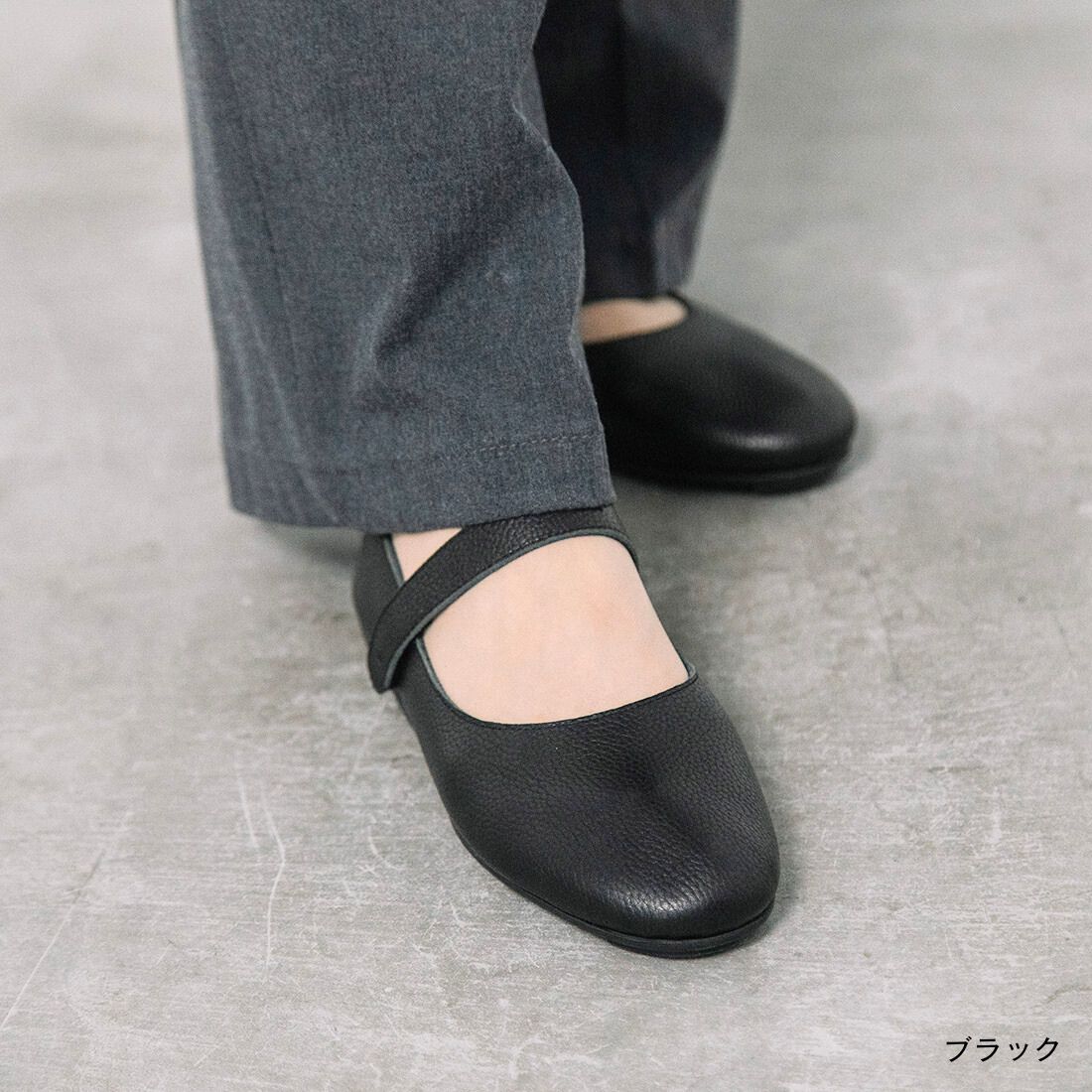 楽天市場】ハチ HACHI フラットシューズ メリージェーン 大人女性 本革