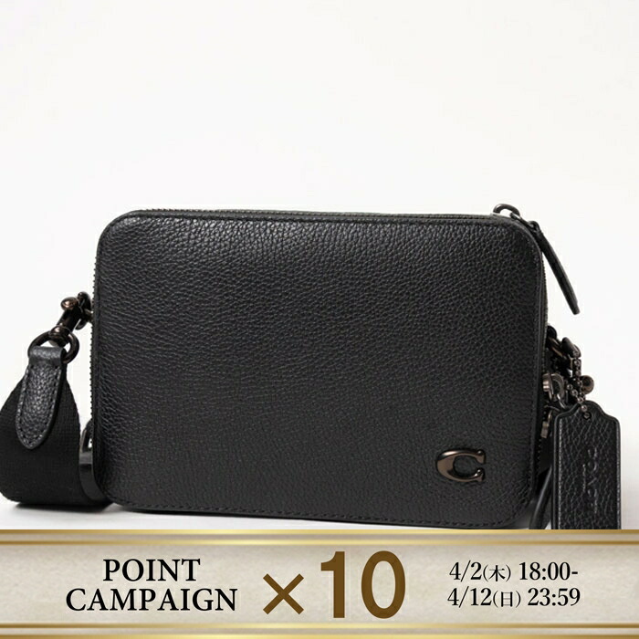 楽天市場】COACH コーチ ショルダーバッグ チャーター CR782 BLK