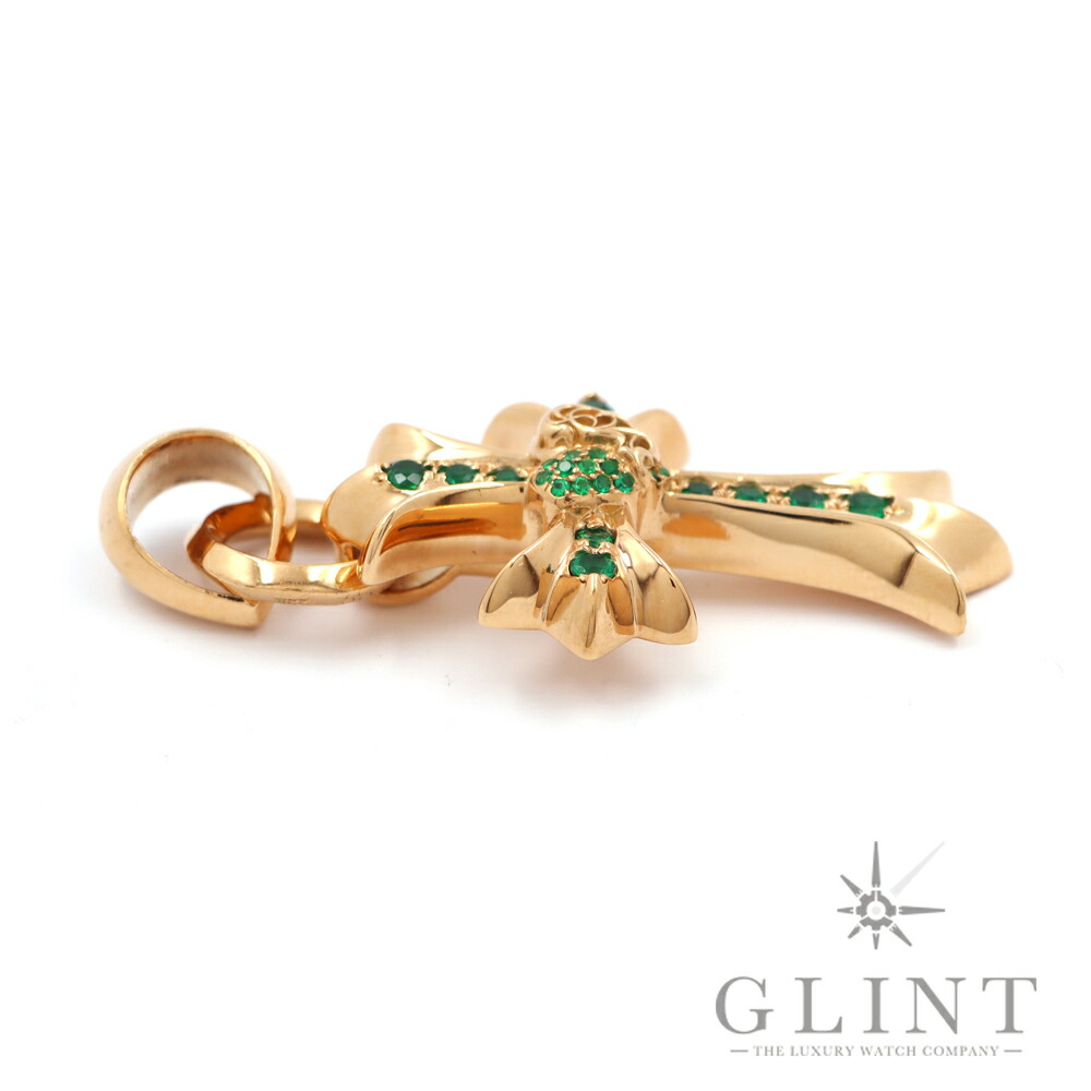 楽天市場】クロムハーツ（CHROME HEARTS）22K ハート スモールCHクロス