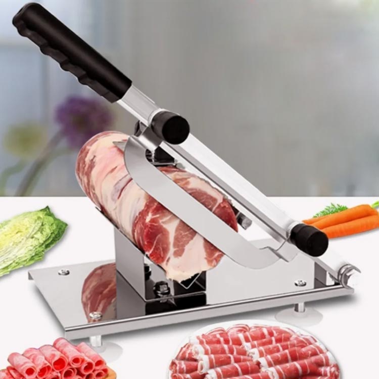 楽天市場】肉スライサー ミートスライサー 手動スライサー 手動式 生