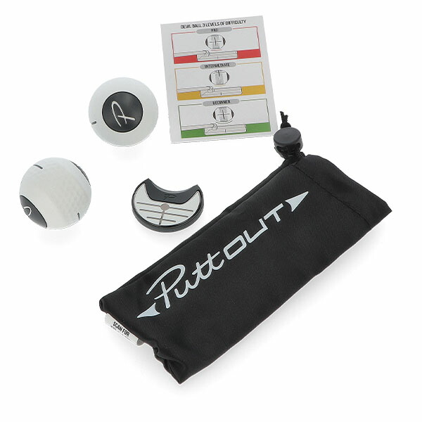 楽天市場】パットアウト PuttOUT パター練習器具 デビルボール Devil