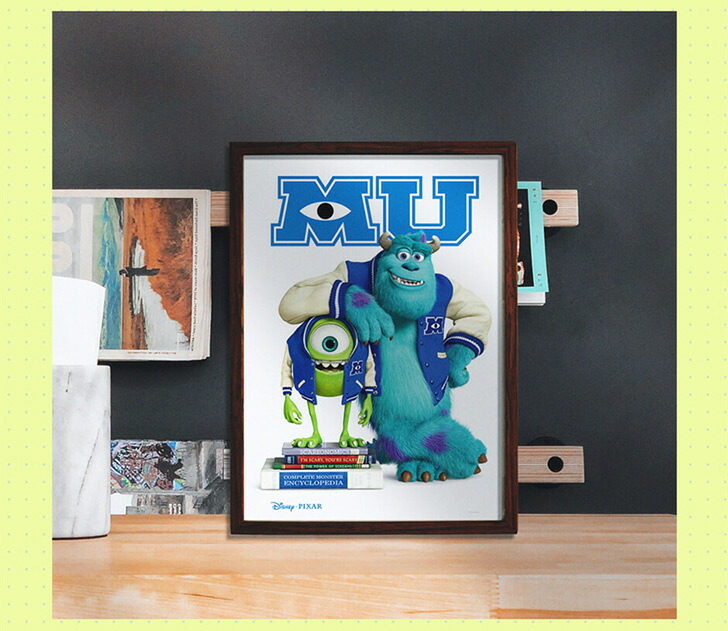 楽天市場】ディズニーピクサー モンスターズ・インク ポスターA3サイズ