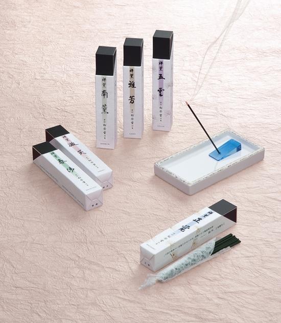 楽天市場】【お線香（お香）】祥薫 五雲京都-松栄堂製お香短いお線香