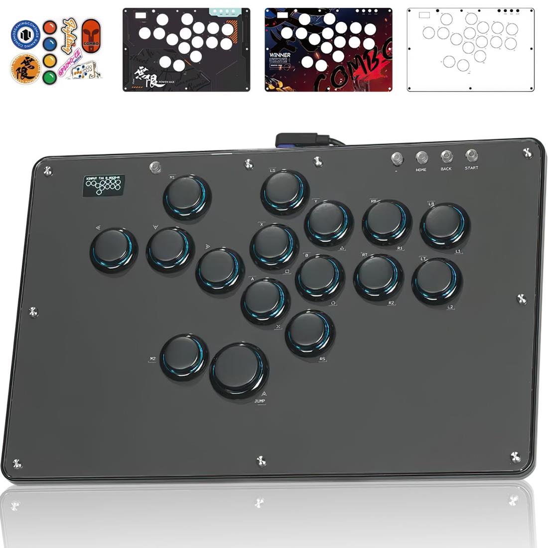 楽天市場】Haute42 アケコン レバーレス レバーレスコントローラー U16