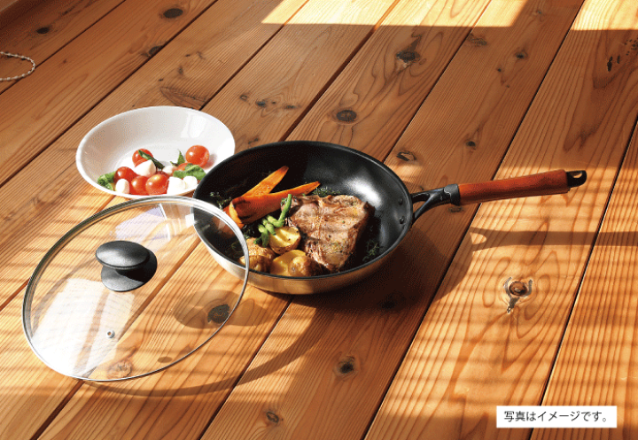 楽天市場】強化ガラス蓋 28cm 蒸気穴付 COOKPLUS クックプラス ガラス