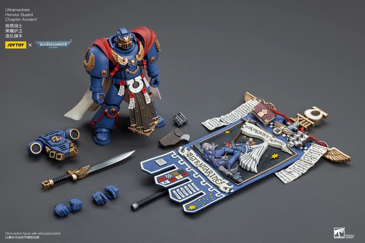 楽天市場】JoyToy Warhammer 40K 1/18 兵士 Ultramarines Honour Guard